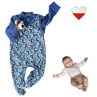 KOMPLET ŚPIOSZKI+KAFTANIK KOLEKCJA PIESKI