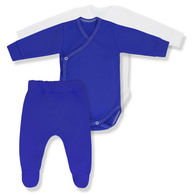 Komplet  Wiosna Niebieski