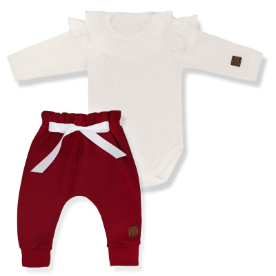 KOMPLET BORDO  KOLEKCJA MJM