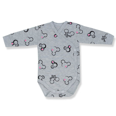 BODY KOPERTOWE Z KOLEKCJI MYSZKA NEON SZARY MELANŻ