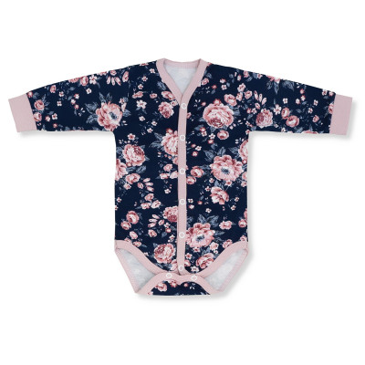 BODY ROZPINANE Z KOLEKCJI RÓŻA ANGIELSKA GRANAT