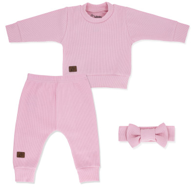 Dresik + opaska dla Dziewczynki Róż