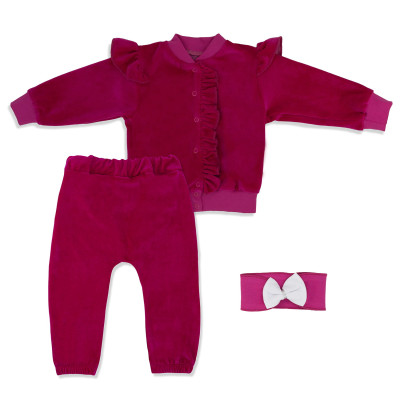 DRESIK DLA DZIEWCZYNKI FUKSJA