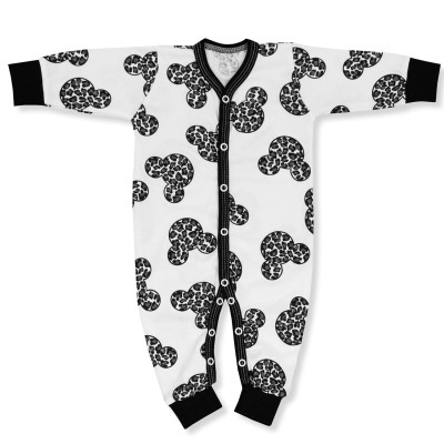 RAMPERS Z KOLEKCJI MYSZKA BROKAT ECRU