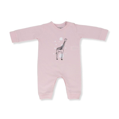 Rampers Safari różowy