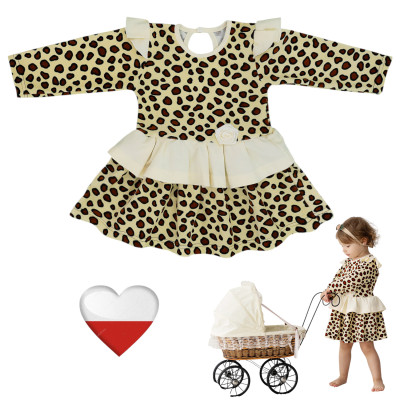 Sukienka welur kolekcja Panterka TuBobo